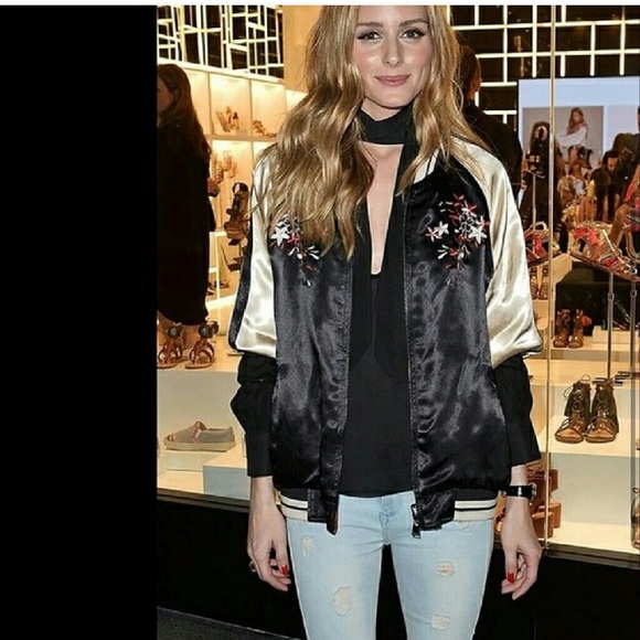 ✨Zara Reversible Bomber Jacket M✨ - Picture 5 of 11